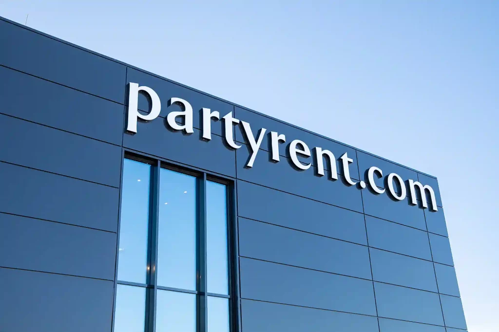 Fassade von Party.Rent in Kassel