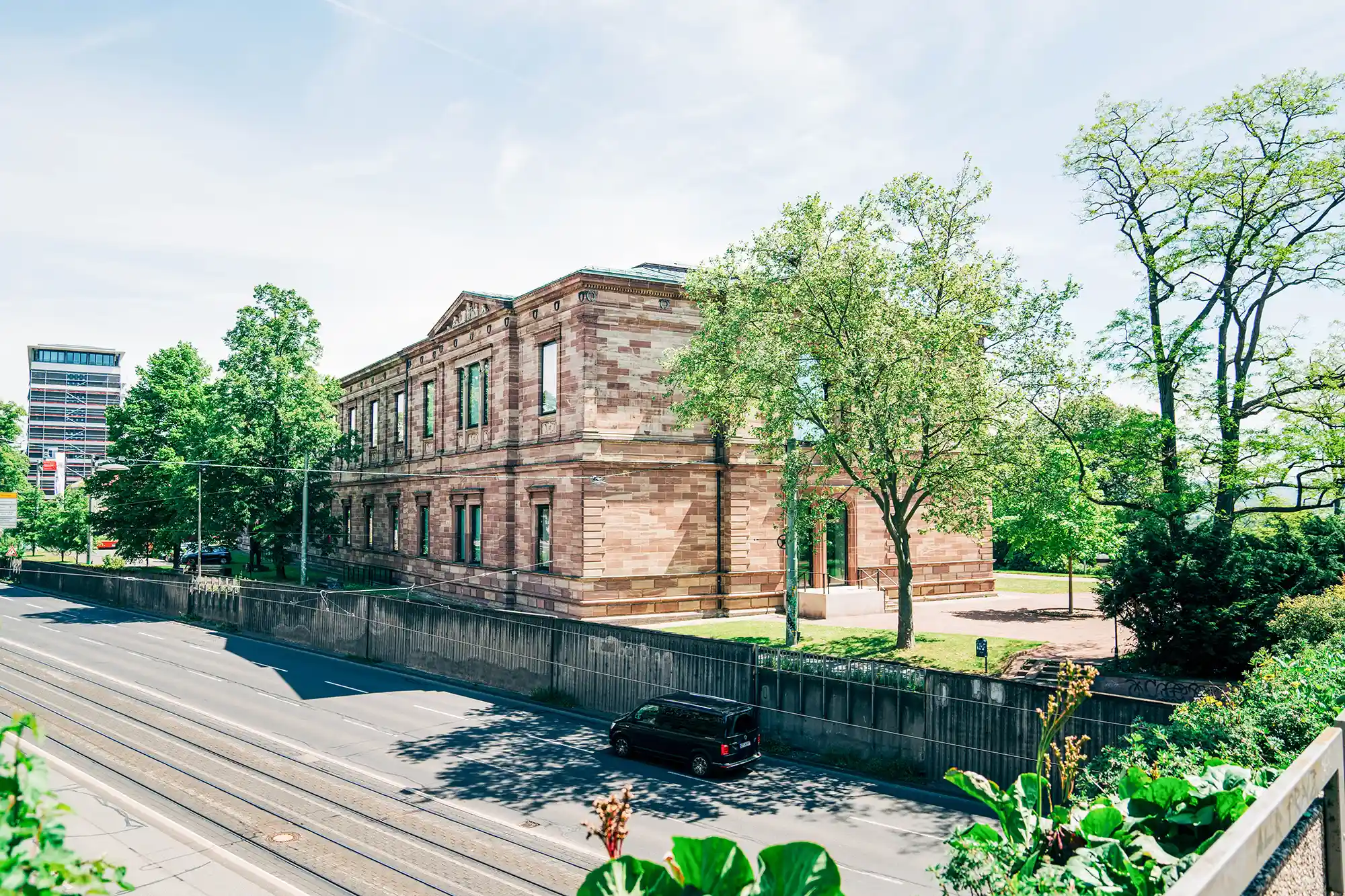 Blick auf die Neue Galerie Kassel