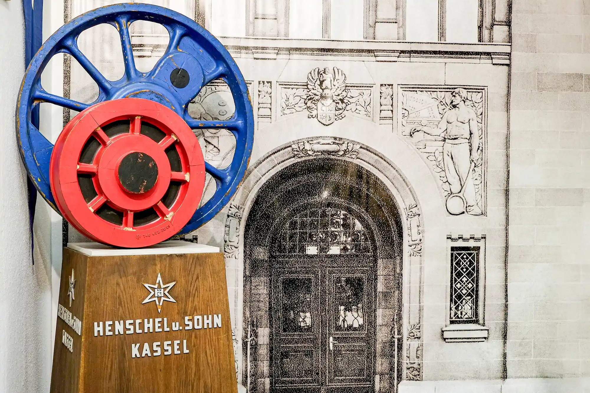 Zahnrad im Henschel Museum Kassel