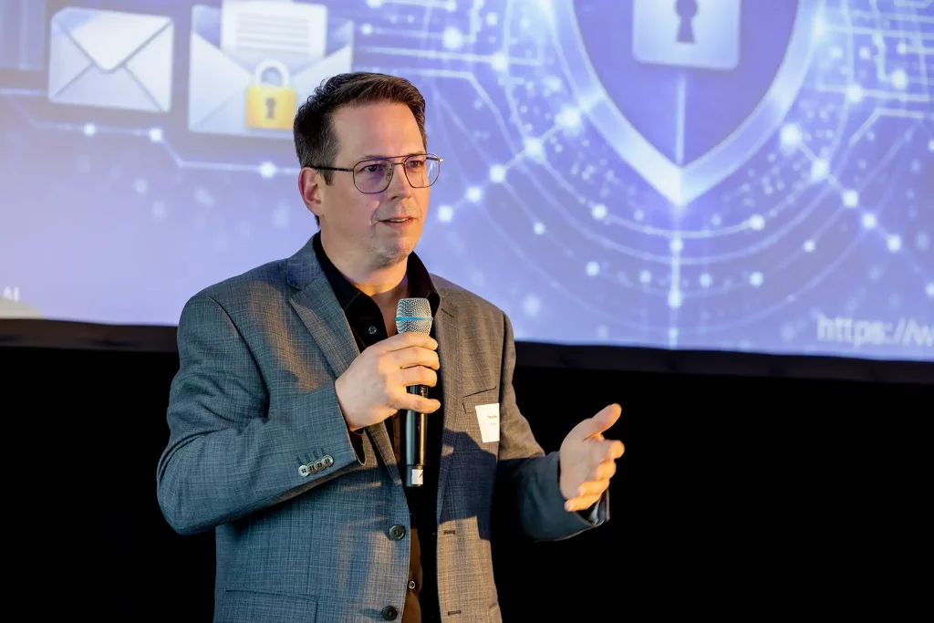 Redner beim PwC-Event 04.03.2026