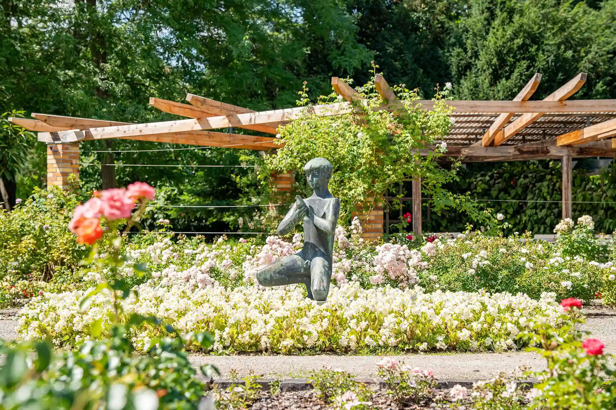 Statue in the Botanical Garden Kassel