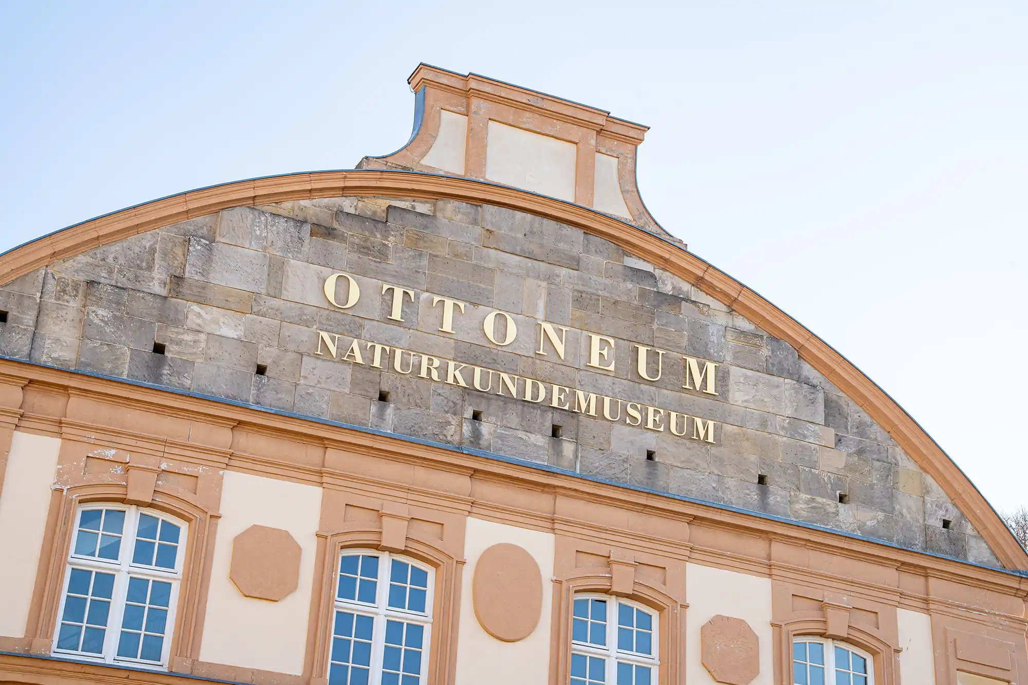 Schriftzug des Naturkundemuseums Kassel